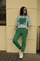 Спортивний костюм «Bridge» оптом | Батал Зелений, 50-52