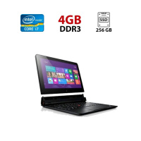 Нетбук Б-класс Lenovo ThinkPad Helix / 11.6« (1920x1080) TN / Intel Core i7-3667U (2 (4) ядра по 2.0 - 3.2 GHz) / 4 GB DDR3 / 256 GB SSD / Intel HD