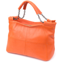 Сумка для женщин из натуральной кожи Vintage 22990 Оранжевый