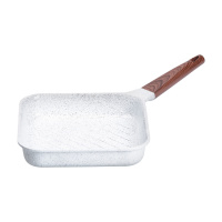 Сковорода-гриль MGC алюмінієва 2,5 л з антипригарним покриттям, білий