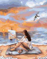 Картина за номерами «Море натхнення» 40х50см