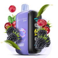 Elf Bar Raya D3 25000. Ежевика Клюква (Blackberry Cranberry)