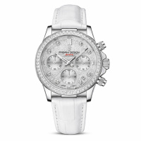 Жіночий годинник Pagani Design PD-1730 Silver-White з сапфіровим склом та хронографом