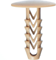 Крепления обшивки, одна шляпка Клипсы типа Ель - Fiat Много моделей