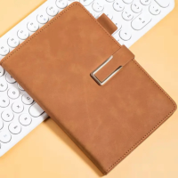 Ежедневник,планер блокнот с ручкой, 100 листов, формат А5,записная книжка,планер в мягкой обложке,коричневый