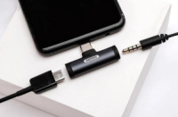 Переходник Type-C Remax 3.5mmJack-Type-C RL-LA03a-Black черный