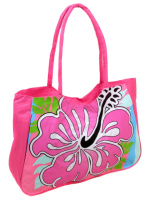 PODIUM Сумка Женская Пляжная текстиль Podium /1331 pink