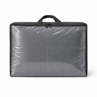 Сумка ORGANIZE из пвх для одеял и подушек S - 55x45x18 см (серый)