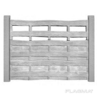 Установка бетонного забора