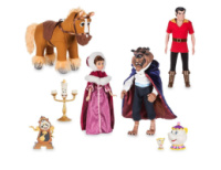 Красуня і чудовисько набір ляльок Гастон Белль Чудовисько Disney Beauty and the Beast Doll