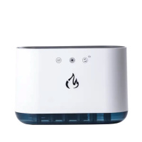 Увлажнитель воздуха с RGB-подсветкой и синхронизацией с музыкой 900 мл, белый HPKP6257