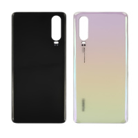 Заднее стекло корпуса для Huawei P30 Pearl White (светло-розовое)