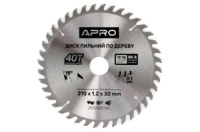 Диск пильный по дереву Apro 210 x 3230мм x 40T (830192)