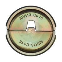 Матриця обтискна для кабелів та конекторів MILWAUKEE, AEH13 Cu 16