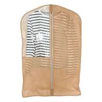 Чехол ORGANIZE для одежды длина 90 см (бежевый)