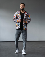 Вітрівка чоловіча вітро/вологозахисна на підкладці