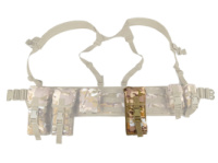 Подсумок под два магазина АК одинарный закрытый Multicam Arid (MOLLE, подсумок на разгрузку, жилет, РПС)