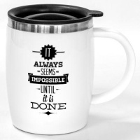 Термокружка Krauff 26-285-003 400 мл белая