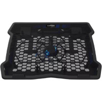 Подставка для ноутбука Canyon NS02, 10-15.6 laptop, single fan with 2x2.0 USB hub (CNE-HNS02)