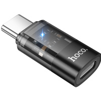 Адаптер Hoco UA36A Lightning to Type-C Black (Код товару:41327)