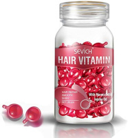Капсулы для волос «Безупречный Шелк» Sevich Hair Vitamin With Morocan Oil & Jojoba Oil, 30 капсул