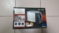 УЦЕНКА! Тостер бытовой Crownberg CB-1106 металлический 750 вт (Плохая упаковка 2671)