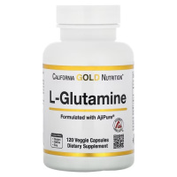 California Gold Nutrition L-Glutamine AjiPure 120 капсул