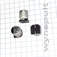 10V 1000mF 105°C SMD 0912 1000uF 10V конденсатор електролітичний