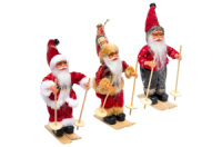 Игрушка-декор «Санта Клаус на лыжах» 70 х 80 х 180мм (116188)