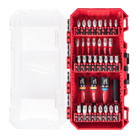 Набір біт SHOCKWAVE PACKOUT MILWAUKEE, (35шт), пластиковий кейс