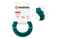 Ліска для тримера Intertool 2.4мм x 15м квадрат кручений (DT-2323)