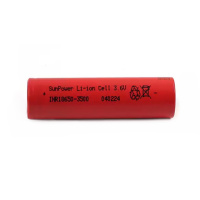 Аккумулятор литиевый 18650, Li-ion, 3.7V, 3500 mAh, 15A