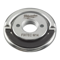 Гайка швидкозатискна FIXTEC MILWAUKEE M14 універсальна для КШМ (115-230мм)