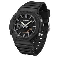 Чоловічий годинник Casio G-SHOCK GA-2100LXB-1A — тактична модель з водозахистом 20 ATM