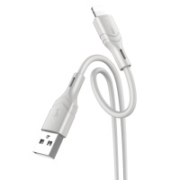 Кабель Borofone BX99 USB to Lightning 1m grey