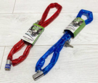 Замок велосипедный цепной 4,5мм х 90см / Z-7955