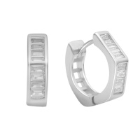 Серебряные серьги CatalogSilver с фианитами (2184195)