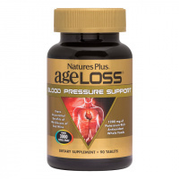 Поддержка кровяного давления, Ageloss Blood Pressure, Natures Plus, 90 таблеток