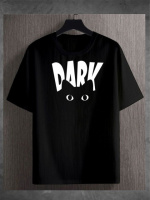 Чорна чоловіча футболка з ДТФ (стандарт)