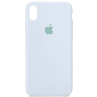 Чохол для iPhone XS Max - Silicone Case Full Protective (AA) (Блакитний / Cloud Blue) - купити в SmartEra.ua