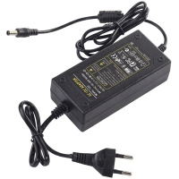 DM Універсальний блок живлення HJ-1250 12V 5A 5.5x2.5mm Black