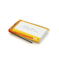 Литий-полимерный аккумулятор 12*40*65mm (Li-ion 3.7В 4000мА·ч)