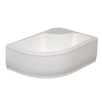 Акриловый душевой поддон глубокийCARAPELLE 1200x850