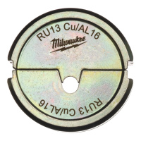 Матриця обтискна для кабелів та конекторів MILWAUKEE, RU13 Cu/Al16