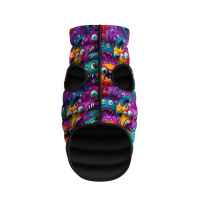 Курточка для собак WAUDOG Clothes малюнок «Зубасті монстри», M40, В 63-67 см, С 39-43 см