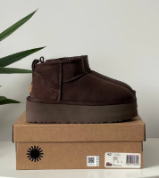 Зимові жіночі уггі Ugg Classic Ultra Mini Platform (36-41)