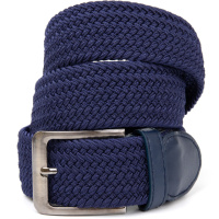 Текстильний ремінь чоловічий класика 720520 Синій