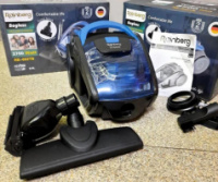Пылесос без мешка Rainberg RB-652TB 3700W 2,5L Blue + ТУРБОЩЕТКА