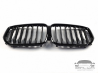 Решетка радиатора ноздри BMW X5 G05 2018-2020год Черные Глянцевые ( 1 bar )