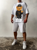 Комплект футболка та шорти ДТФ Топ якість 3ніть петля